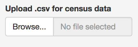 Load button for survey data